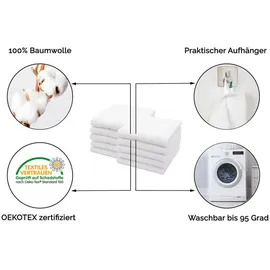 ZOLLNER Handtuchset 10-tlg. weiß