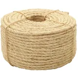 vidaXL Seil 100% Sisal 10 mm 250 m