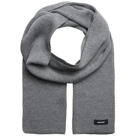 JACK & JONES Herren Schal JJDNA KNIT SCARF NOOS, Grau