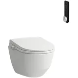 Laufen Cleanet Pro Wand-WC mit WC-Sitz Weiß