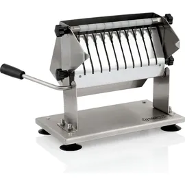 Mahlzeit Edelstahl Currywurstschneider für 18 mm Scheiben 10 scharfe Messer