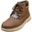 Herren-Stiefelette Braunes Synthetikmaterial 42 EU 42