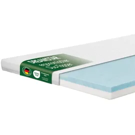 tb furniture DREAMSTAR Duo Topper mit Gel-Memory und Kaltschaum 140 x 200 cm weiß