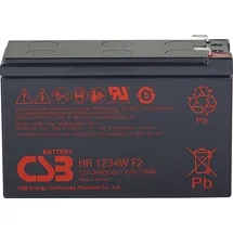 CSB Battery HR 1234W high-rate HR1234WF2 Bleiakku 12 V, 8400 mAh)
