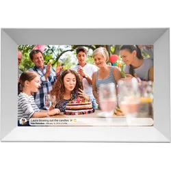 Inter Sales Denver PFF-1063WHITE, 25,6 cm (10.1"), 1920 x 1080 Pixel, IPS, JPEG,