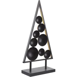 Beliani Weihnachtsbaum Gold 65 cm