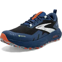 Brooks Cascadia 17 GTX Black/Blue/Firecracker,