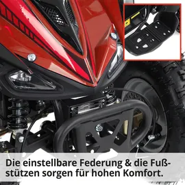Hecht E-Quad Kinder Elektro-Quad rot (54100)