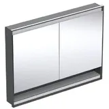 Geberit ONE 120 cm schwarz matt mit ComfortLight