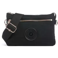 Kipling Umhängetasche Charm + Riri Crossbody Bag Black Rose Spice