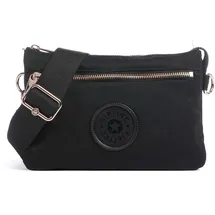 Kipling Umhängetasche Charm + Riri Crossbody Bag Black Rose Spice