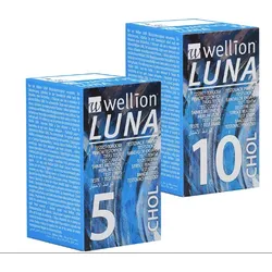 Wellion LUNA Teststreifen CHOL - für Cholesterinmessung 10 Stück