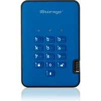 iStorage diskAshur 2 2 TB Blau