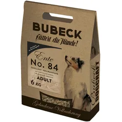 Bubeck Nr. 84 Adult Entenfleisch mit Amaranth und Dinkel Hundetrockenfutter 6 Kilogramm