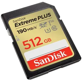 SanDisk SDXC Extreme PLUS 512GB