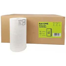 Green Hygiene Küchenrollen 3-lagig 12 St.