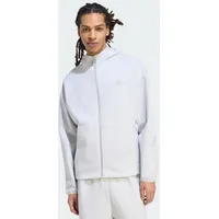 adidas Z.N.E. Track Reißverschlusspullover - Light Grey Heather - M