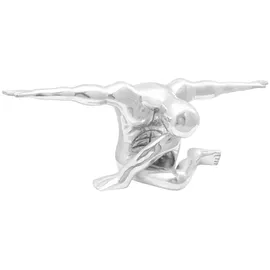 vidaXL Skulptur 91,5 x 32 x 33 cm Silber