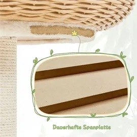 Yaheetech Kratzbaum 75 cm beige