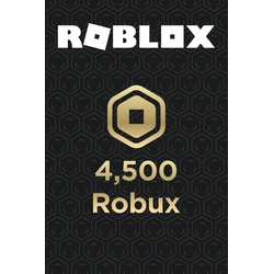 Microsoft Roblox 4.500 Robux, Ingame Währung