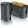 Arendo 2-teiliges Frühstücks-Set, Langschlitztoaster 4 Scheiben & Edelstahl Wasserkocher 1,5L, Grau