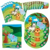 Partyset Dschungeltiere (pro Set) Partyzubehör