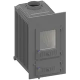 Camina Schmid Heizeinsatz SD11E Holz/BKB, 11/7kW, mit Innenauskleidung Seitensteine lang, Deckensteine, TA rechts nicht wechsel. 67/2012-8900