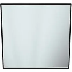 Ideal Standard Conca Spiegel T3968BH 120x3,8x120 cm, eckig, mit Beleuchtung, neutral, Rahmen schwarz
