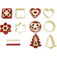 Gsd G S D Haushaltsgeräte Linzer Keksausstecher Set, Kunststoff,