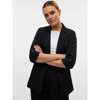 Vero Moda Blazer - Black / Gold Button -