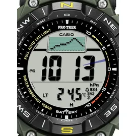 Casio Pro-trek Uhr Lcd Black / Olive Green / Mineral One Size