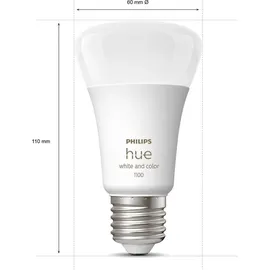 Philips Hue White & Col. Amb. E27 3er Starter Set Mehrfarbig