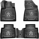 Elmasline 3D Gummimatten für ORA Funky CAT 2023-2025 - mit Katzenmotiv | Zubehör Fußmatten