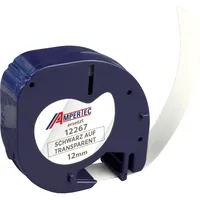 Ampertec Label Band kompatibel zu Dymo 12267 (S0721530) schwarz