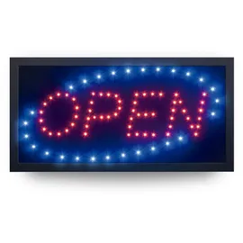 SecurIT® Securit Beleuchtungs Schild 'open' 47,5 x 24 cm Securit