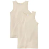 hessnatur Achselshirt 2er-Set in natur | Gr.: 134/140