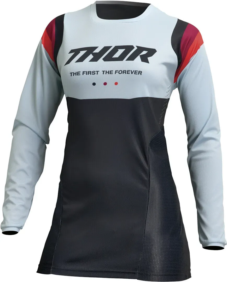 Thor Pulse Rev Dames Motorcross Jersey, XS Voorvrouw