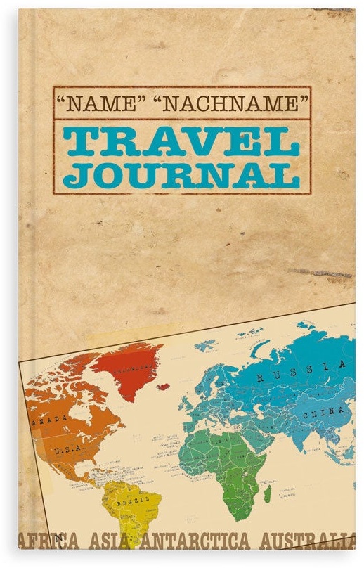 Reisetagebuch - Travel Journal - Hardcover