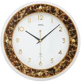 AMS Funkwanduhr 31,0 cm 5853 braun
