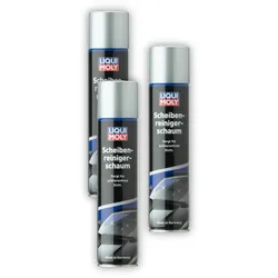 3x 300ml LIQUI MOLY 1512 Reiniger Scheibenreiniger-Schaum Scheibe Reinigung