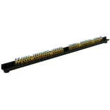 Marlanvil SpA PE/N-Klemme mit Träger (im Verteilerfeld) 18-Module [ 2 x (18P+2P) ] Marlanvil 1006.18
