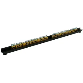 Marlanvil SpA PE/N-Klemme mit Träger (im Verteilerfeld) 18-Module [ 2 x (18P+2P) ] Marlanvil 1006.18