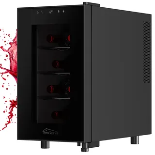 Tronitechnik TroniTechnik® Weinkühlschrank Marseille, Getränkekühlschrank, 23 Liter, 8 Flaschen