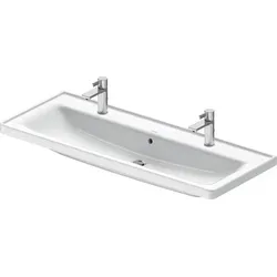 Wandwaschtisch „D-Neo“ 120,5 × 48 × 16,5 cm, mittig, Hahnlochposition mittig
