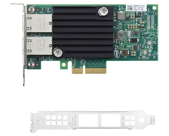 Lenovo ThinkStation Intel X550-T2 10-Gbit, s-Ethernet-Netzteil, 2 Anschlusse, Kupfer