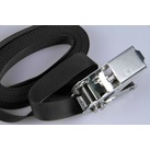 Transport Transportsicherung Reisen Gepäcksicherung PP-Ratschengurte  -  2-er SET  -  Transportsicherung  -  25 mm breit x 5 m lang  -  Schwarz  -  Silberfarbene oder schwarze Ratsche