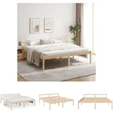 The Living Store -  Seniorenbett 180x200 Cm Massivholz Kiefer