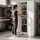 Tectake Brandon Aktenschrank 60 x 40 x 180,5 cm grau