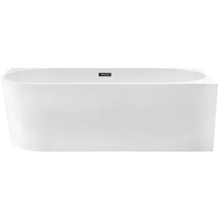 Aloni Halb-Freistehende Eckbadewanne 180 x 80 cm (FB3400R)
