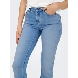 Only Onlblush Mid Flared Hosen Blau M/32